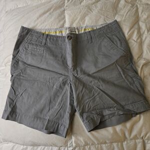 Gray Casual Shorts